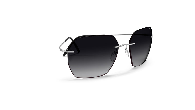 Silhouette Caleum Rimless 8745 Black