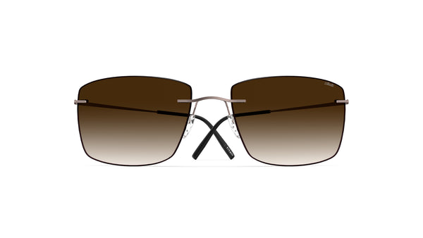 Silhouette Avior Rimless 8741 Brown