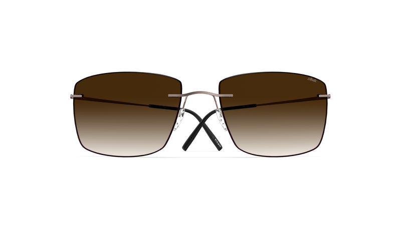 Silhouette Avior Rimless 8741 Brown