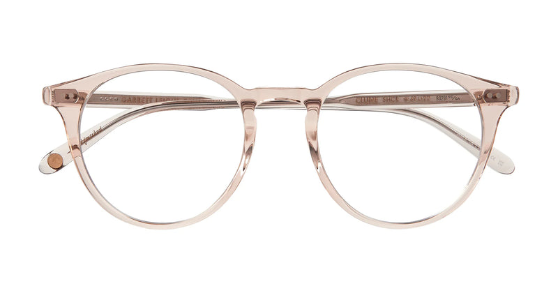 Garrett Leight Clune Shell Crystal
