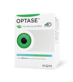 Optase Tea Tree Oil Eyelid Wipes for Blepheritis 